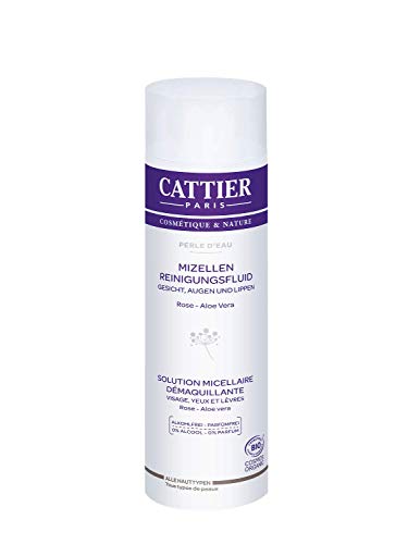 Cattier Mizellen Reinigungsfluid für Gesicht, alkoholfrei, Naturkosmetik, 300 ml