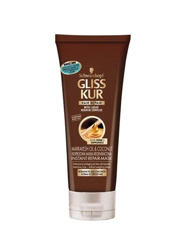 Gliss Kur 1-Minute-Intensivkur Marrakesh Oil & Coconut, 1er Pack (1 x 200 ml)