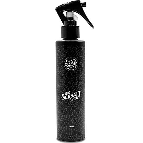 Charlemagne Sea Salt Spray - Salzspray - Salzwasser - Meersalz Haarspray | mehr Textur, Volumen Haare | Matte Salt Water Spray für einen Strand Locken Haarlook | Frischer Unisex Duft | 200ml