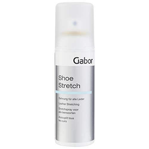 Gabor Shoe Stretch, 125 ml, Lederdehner-Spray gegen drückende Schuhe, zur schnellen Dehnung von Schuhen, für alle Lederschuhe geeignet