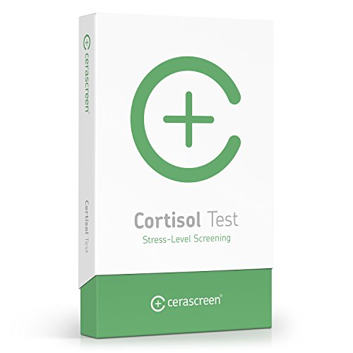 Cortisol Test Kit von CERASCREEN – Cortisol-Spiegel messen | Stressprofil | Hormonspeicheltest für zu Hause bei Erschöpfung, Dauerstress & Schlafstörung | Auswertung im Fachlabor