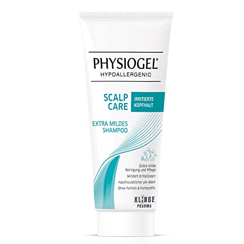 PHYSIOGEL Scalp Care Extra mildes Shampoo 200 ml - milde Reinigung und Pflege für irritierte, gereizte, trockene Kopfhaut - Irritationen minderndes Feuchtigkeitsshampoo