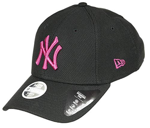 New Era New York Yankees Cap MLB Baseball 9Forty Damen verstellbar schwarz pink - One-Size