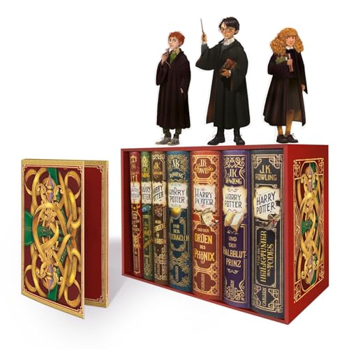 Harry Potter: Band 1-7 im Schuber – mit exklusivem Extra! (Harry Potter): Alle Bücher des modernen Kinderbuch-Klassikers ab 10 Jahren für Zauberlehrlinge und Fans der magischen Hogwarts-Welt