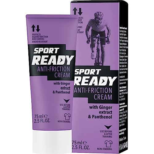SPORT READY Anti-Friction Cream – schützt vor Reibung und Scheuern, schweißresistent, fleckenfrei (75 ml)