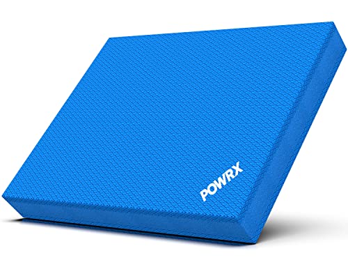 Balance Pad XL inkl. Workout Ideal zum Training von Gleichgewicht, Stabilität und Koordinationstraining (Blau)