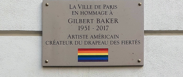 Gilbert Baker Hommage in Paris