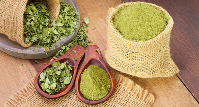 Moringa-Pulver